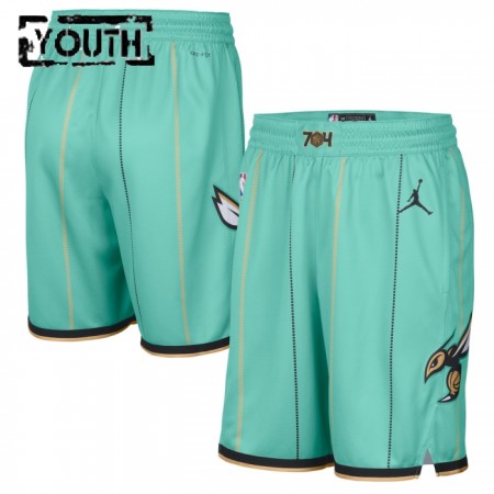 Niños Charlotte Hornets Pantalones 2024-25 Jordan City Edition Swingman Niños Charlotte Hornets Pantalones 2024-25 Jordan City Edition Swingman